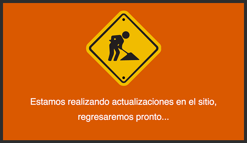 Sitio en mantenimiento